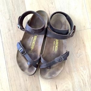 Birkenstock Yara Sandals Size 37 Narrow
